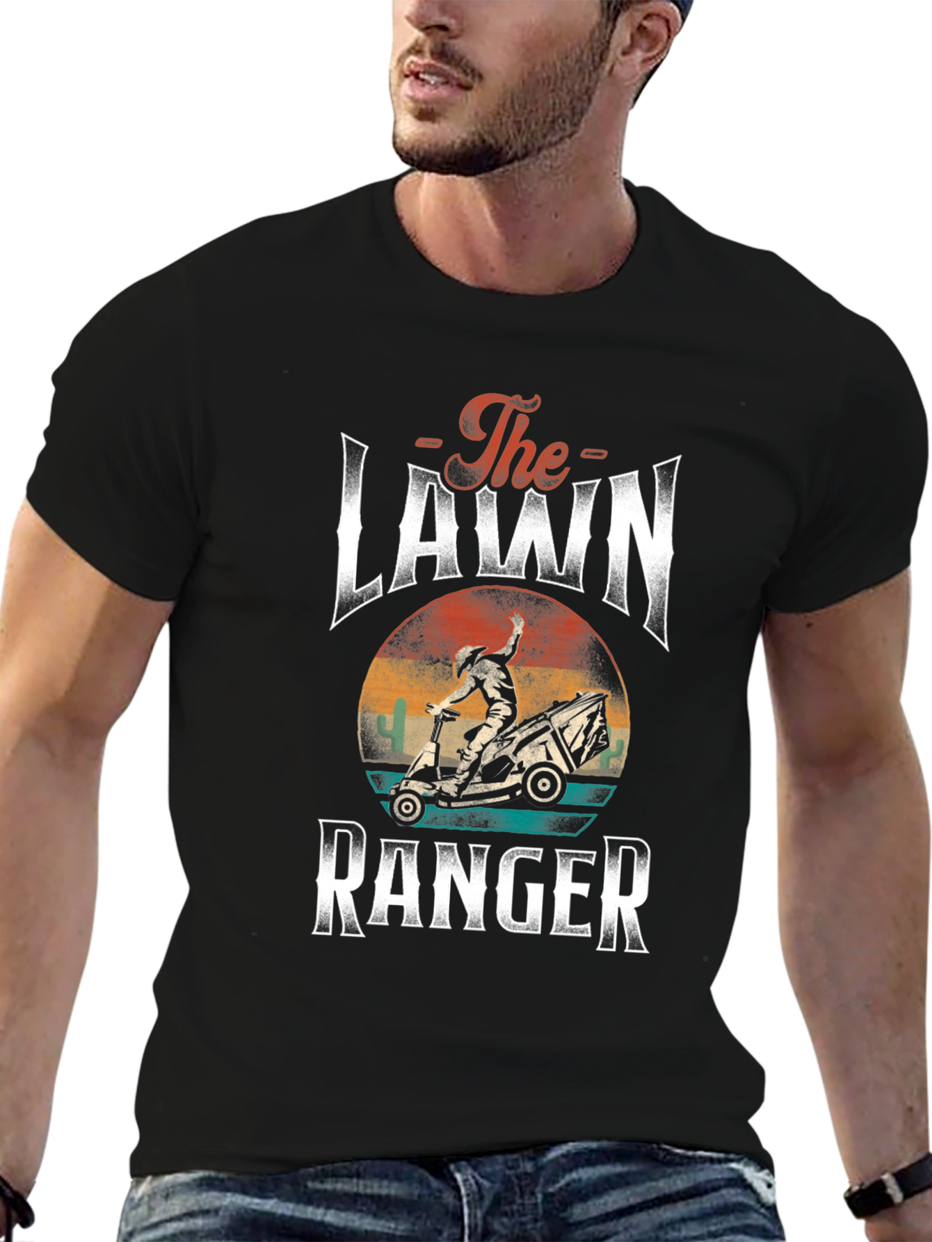 The Lawn Ranger T-Shirt - Novelty Gardening Tee