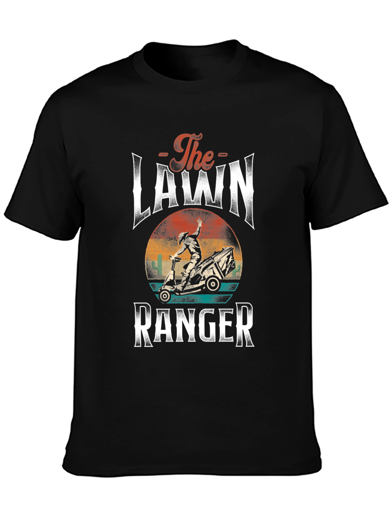 The Lawn Ranger T-Shirt - Novelty Gardening Tee
