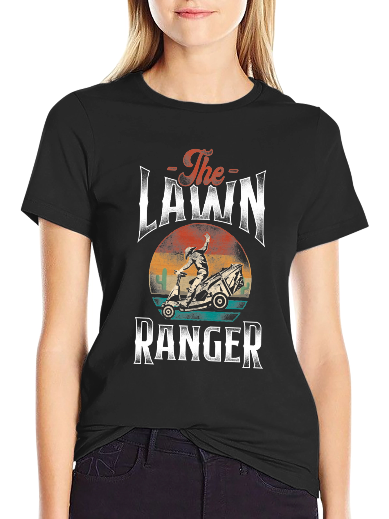 The Lawn Ranger T-Shirt - Novelty Gardening Tee