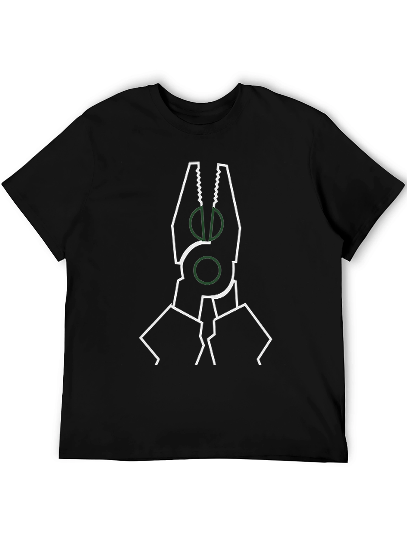 Pliers Graphic T-Shirt - Black