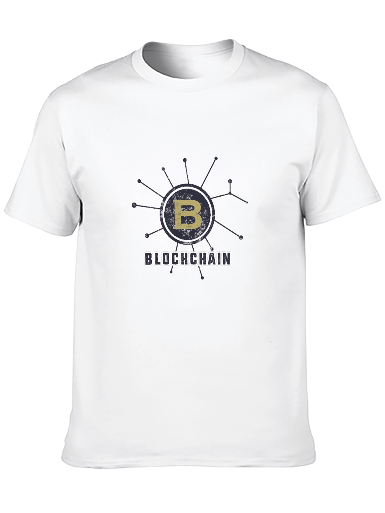 Blockchain Black Graphic Tee