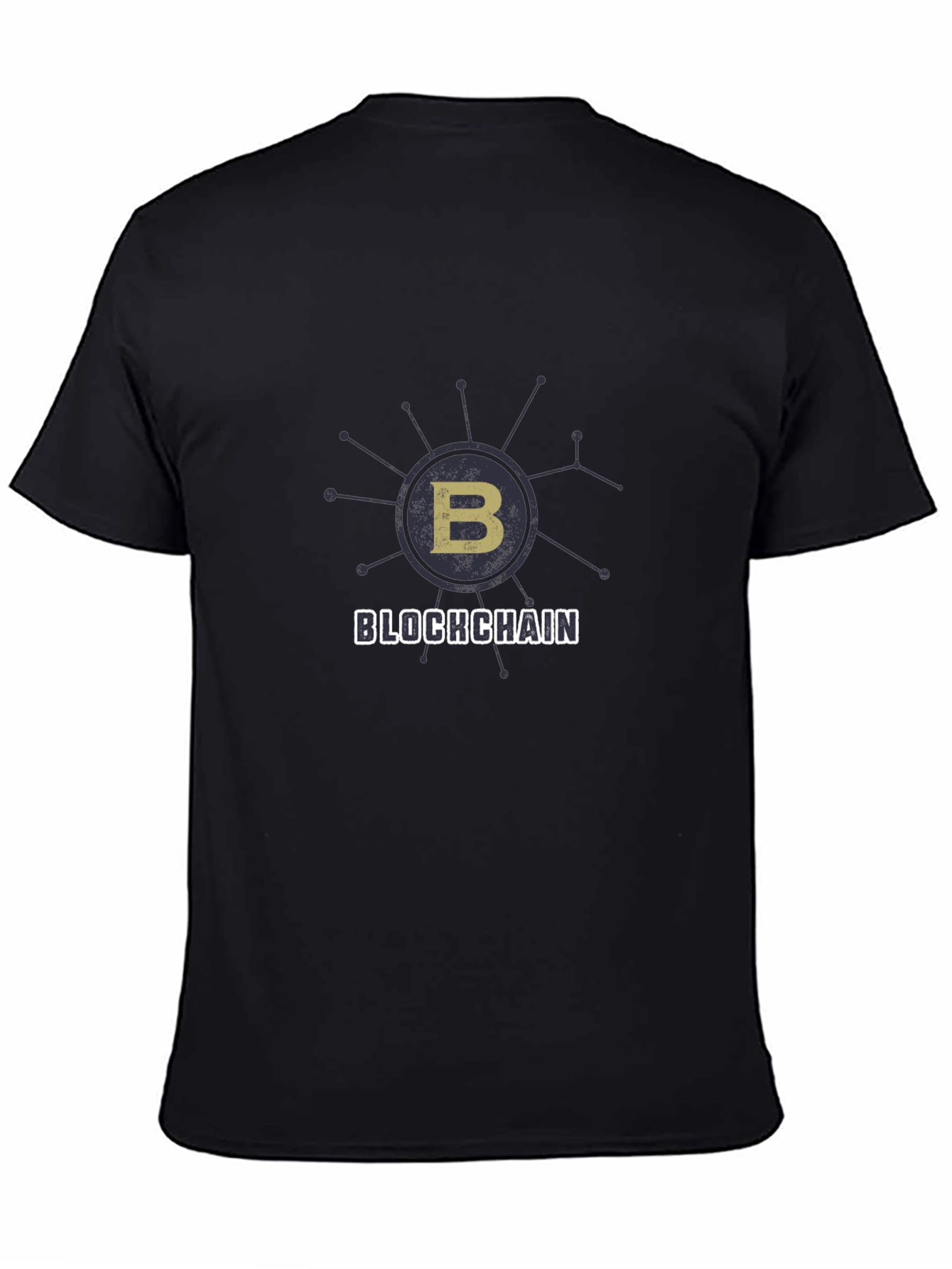 Blockchain Black Graphic Tee