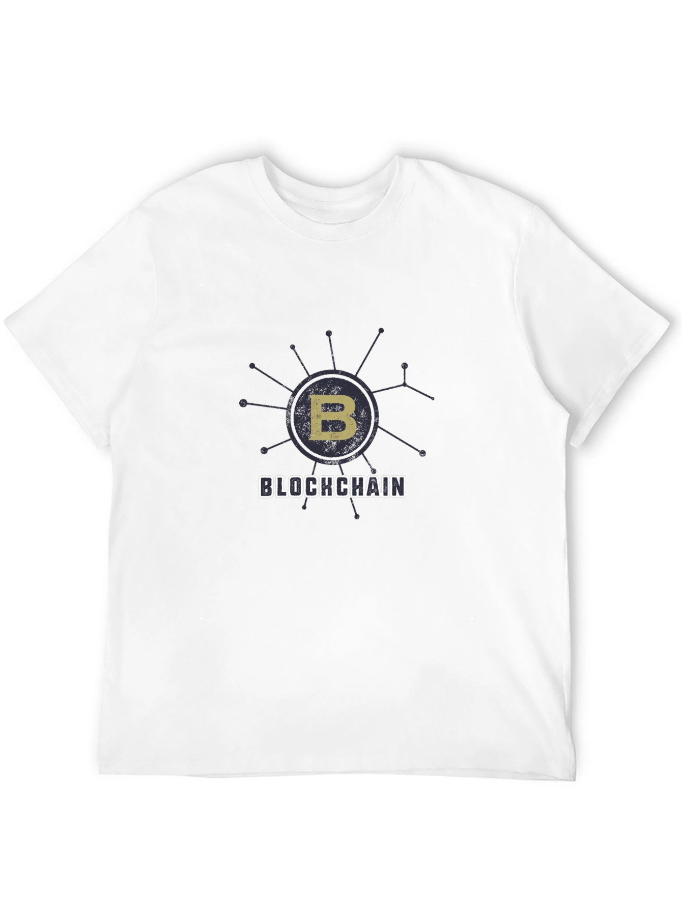 Blockchain Black Graphic Tee