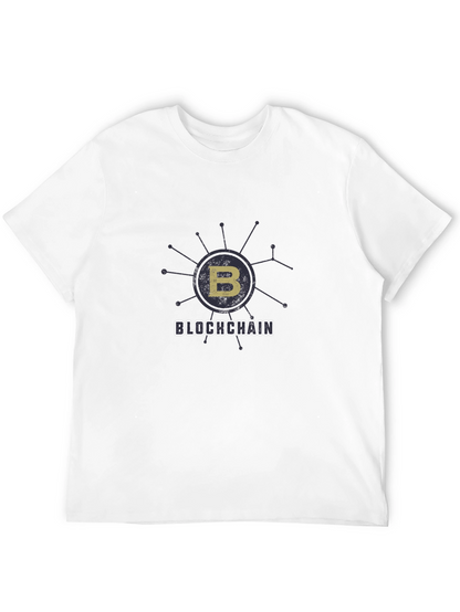 Blockchain Black Graphic Tee