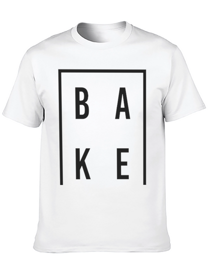 Bake Graphic Black T-Shirt