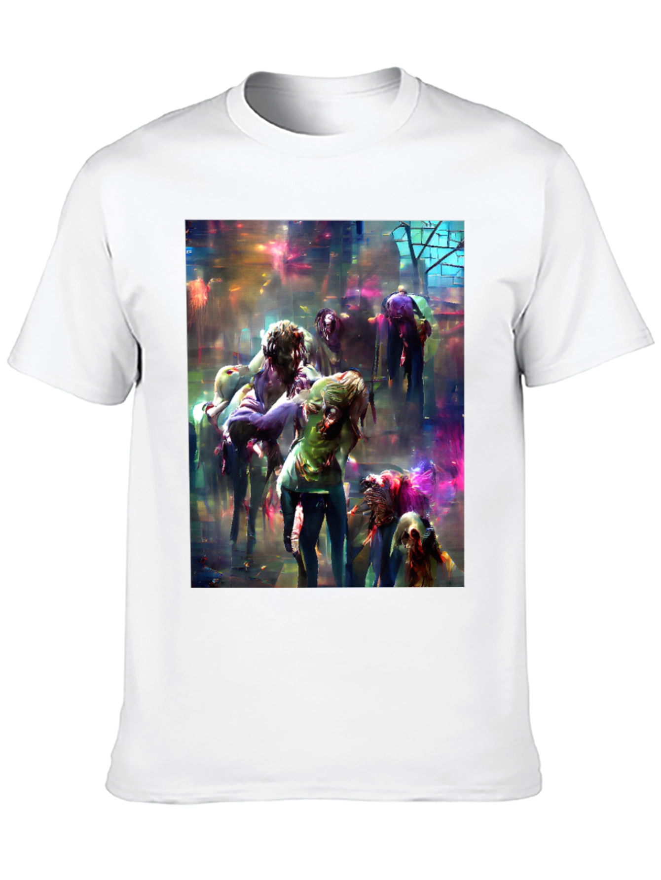Zombie Art Graphic Tee - Unleash the Undead!