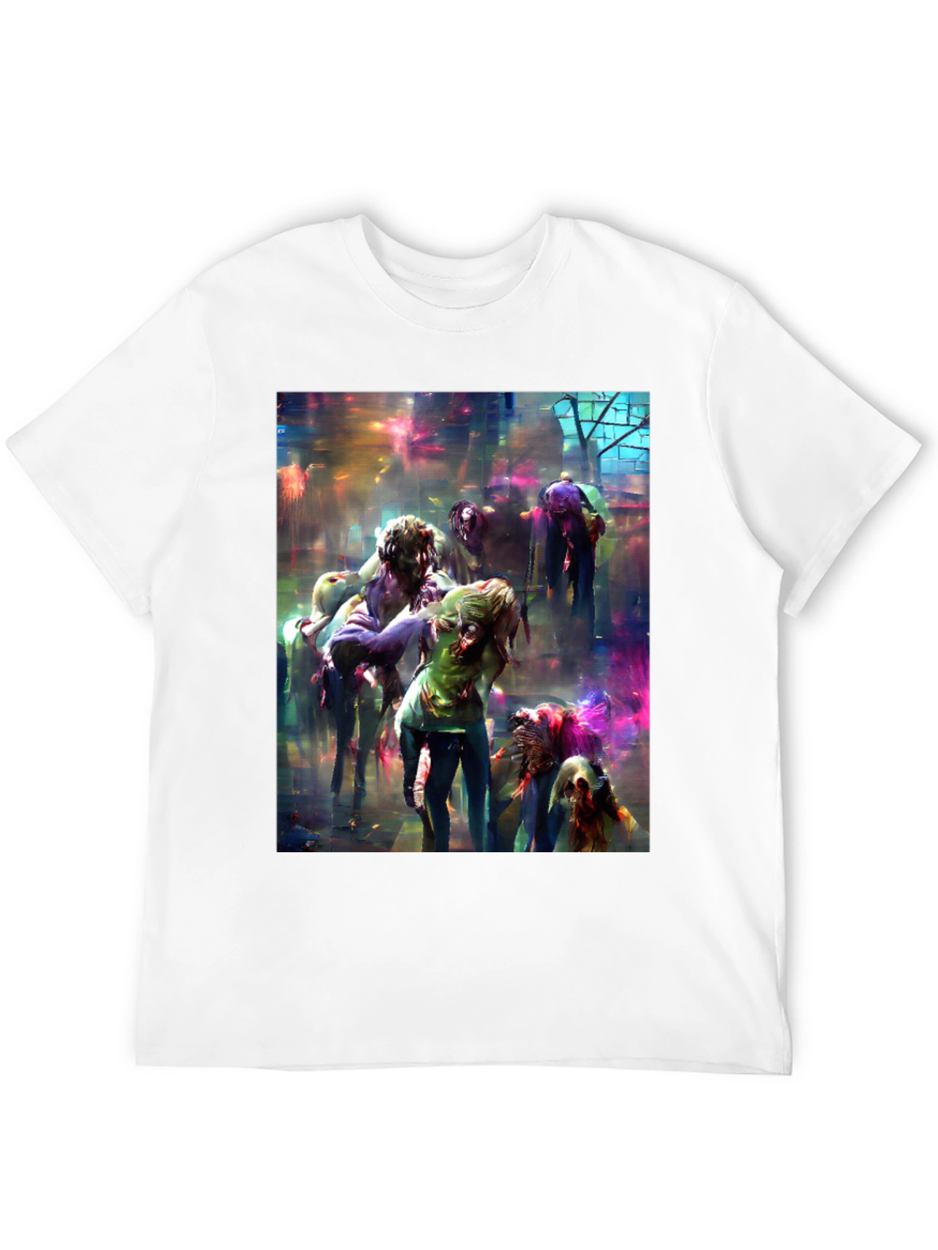 Zombie Art Graphic Tee - Unleash the Undead!