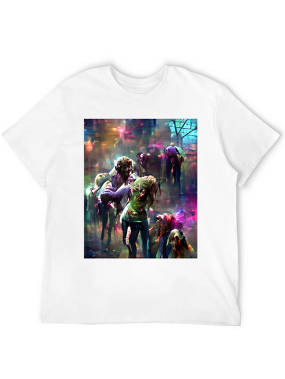 Zombie Art Graphic Tee - Unleash the Undead!