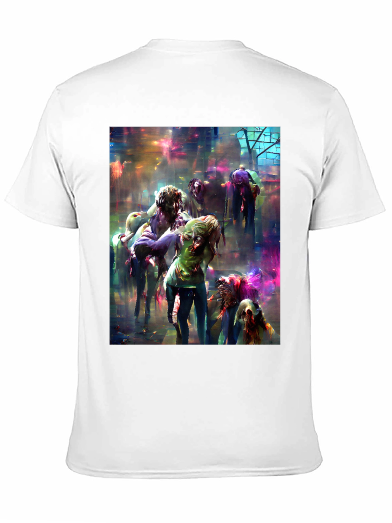 Zombie Art Graphic Tee - Unleash the Undead!