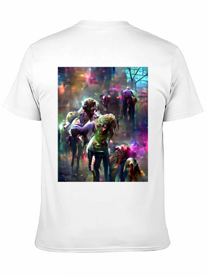 Zombie Art Graphic Tee - Unleash the Undead!