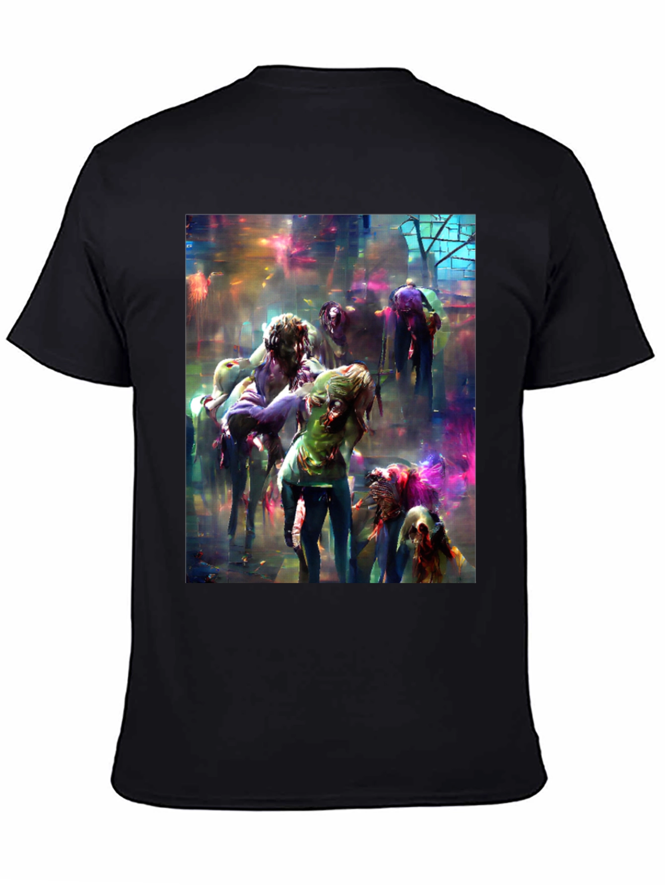 Zombie Art Graphic Tee - Unleash the Undead!