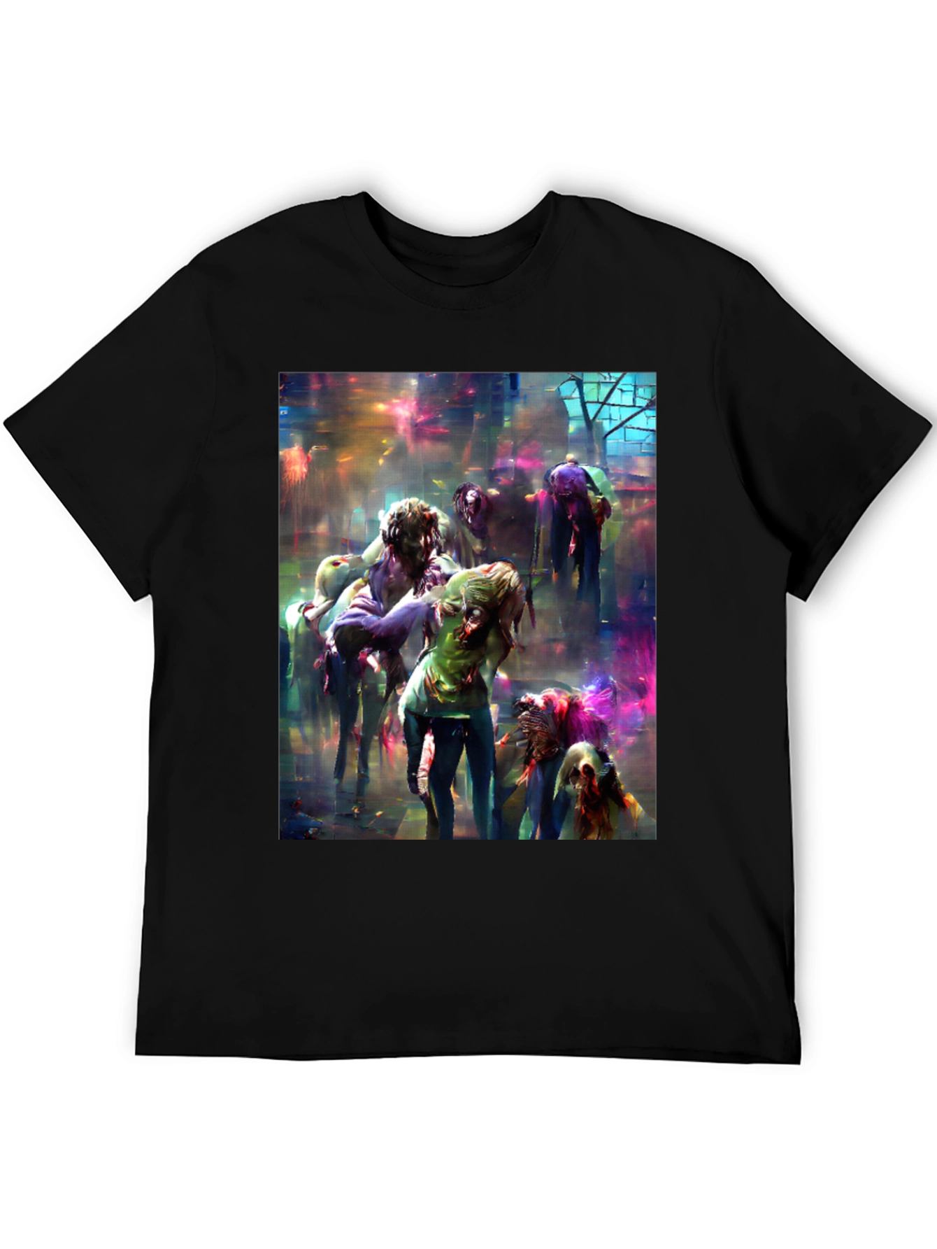 Zombie Art Graphic Tee - Unleash the Undead!