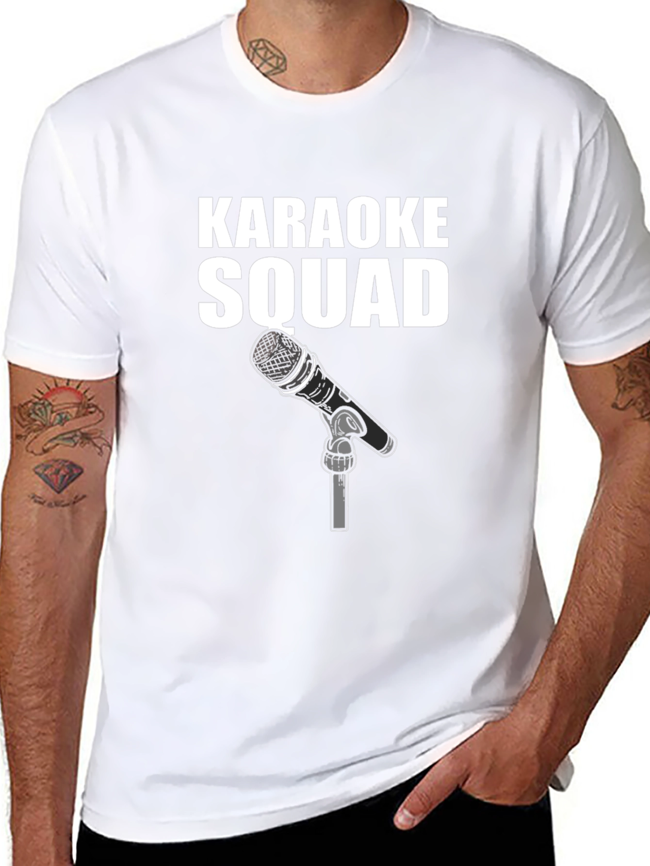 Karaoke Squad T-Shirt - Fun Music Party Tee