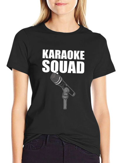 Karaoke Squad T-Shirt - Fun Music Party Tee