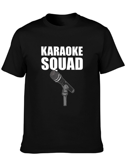 Karaoke Squad T-Shirt - Fun Music Party Tee