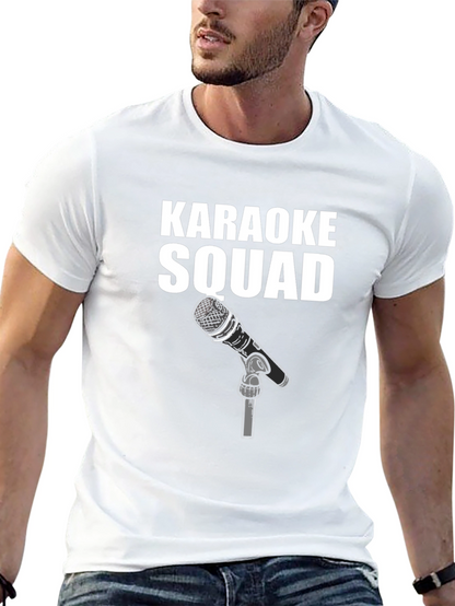 Karaoke Squad T-Shirt - Fun Music Party Tee