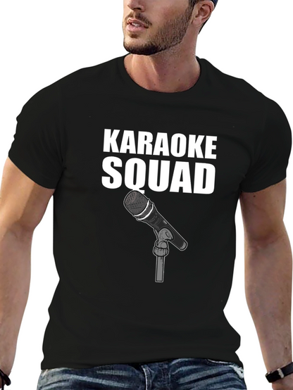 Karaoke Squad T-Shirt - Fun Music Party Tee