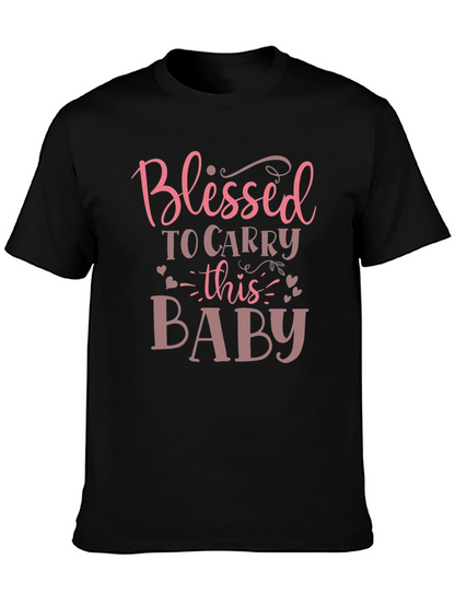 Blessed To Carry This Baby Tee