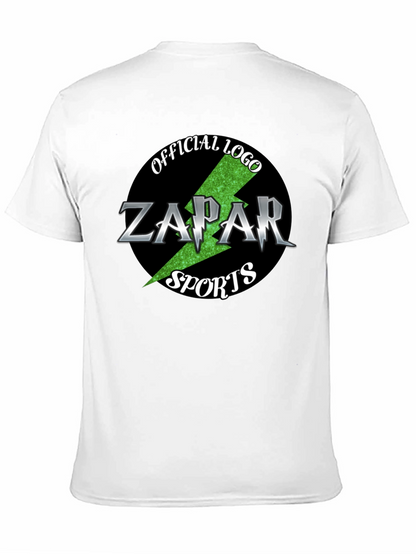 Zapar Sports Official Logo Black T-Shirt