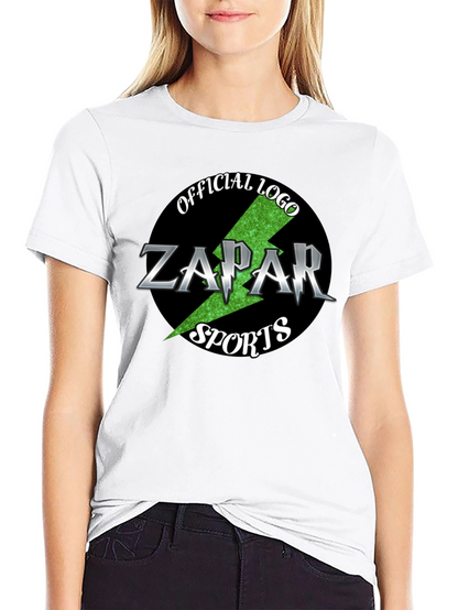 Zapar Sports Official Logo Black T-Shirt