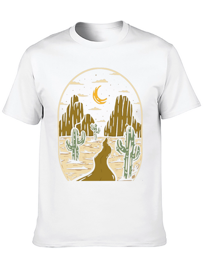 Desert Night Graphic Tee - Western Style