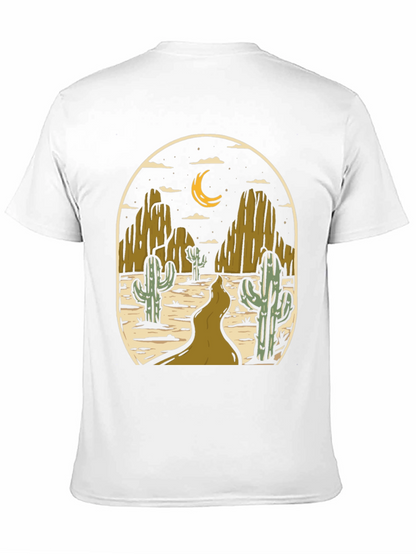 Desert Night Graphic Tee - Western Style