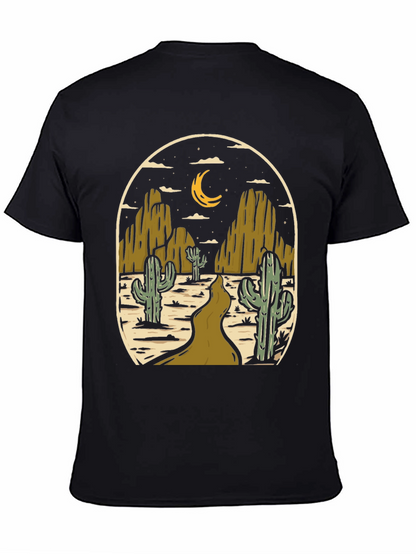 Desert Night Graphic Tee - Western Style