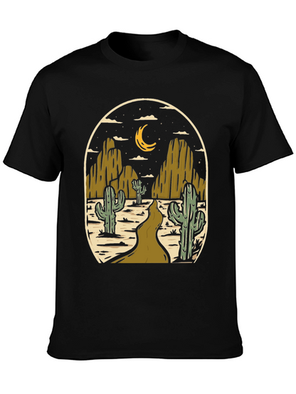 Desert Night Graphic Tee - Western Style