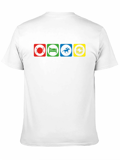 Eat Sleep Race Repeat Graphic Tee