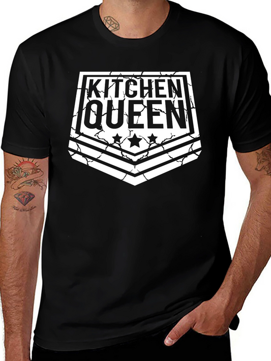 Kitchen Queen Graphic T-Shirt - Black