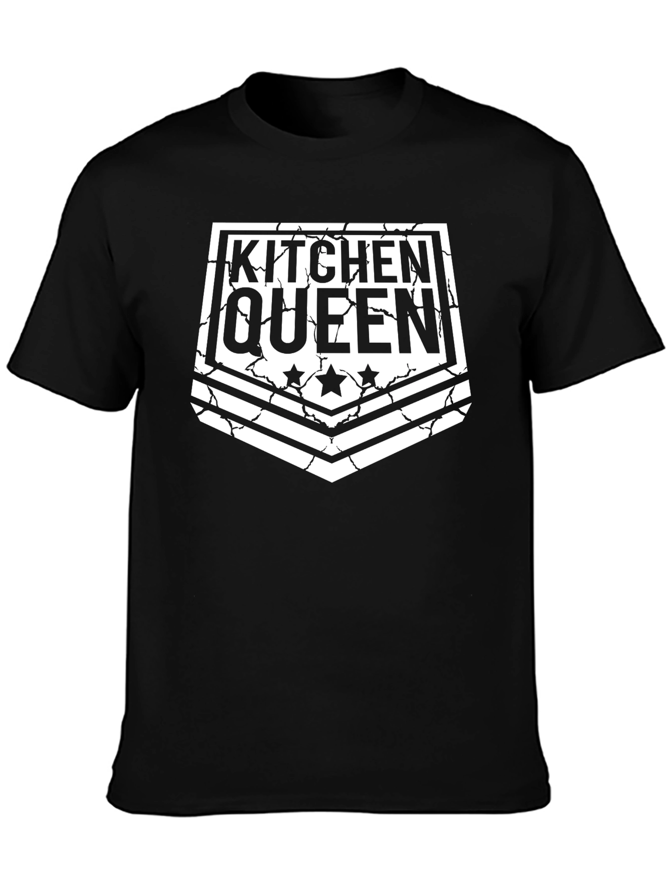 Kitchen Queen Graphic T-Shirt - Black