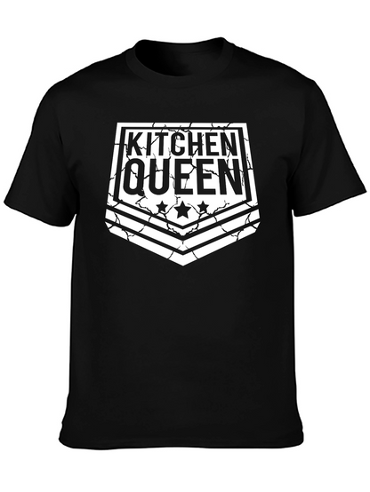 Kitchen Queen Graphic T-Shirt - Black