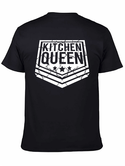 Kitchen Queen Graphic T-Shirt - Black