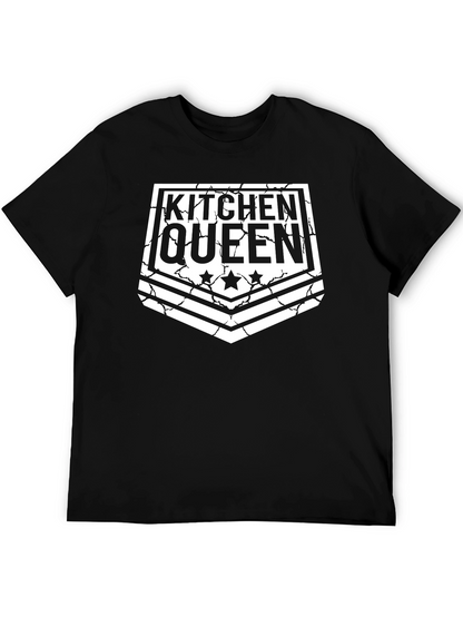 Kitchen Queen Graphic T-Shirt - Black