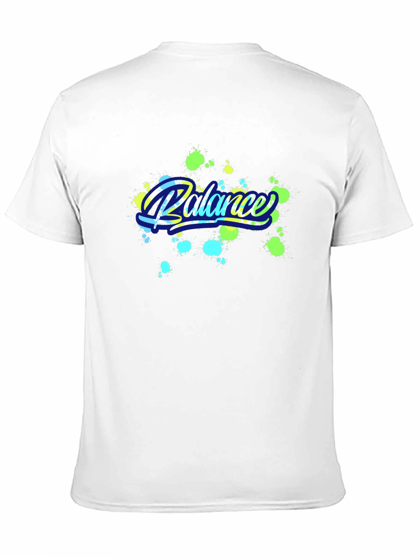 Balance Graphic Black T-Shirt