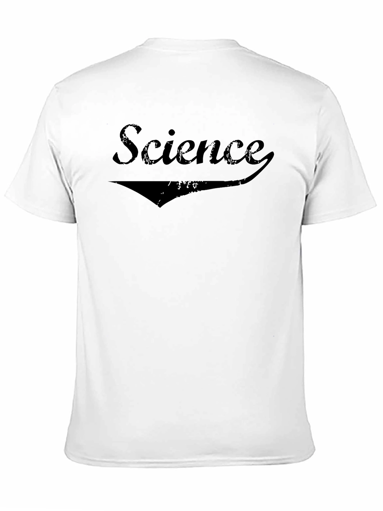 Science Graphic Tee - Cool Black T-Shirt