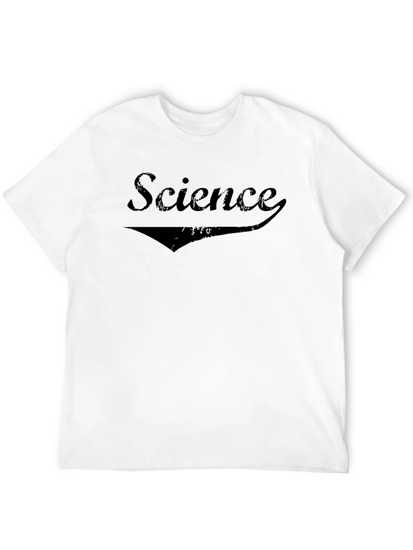 Science Graphic Tee - Cool Black T-Shirt