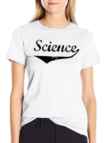 Science Graphic Tee - Cool Black T-Shirt