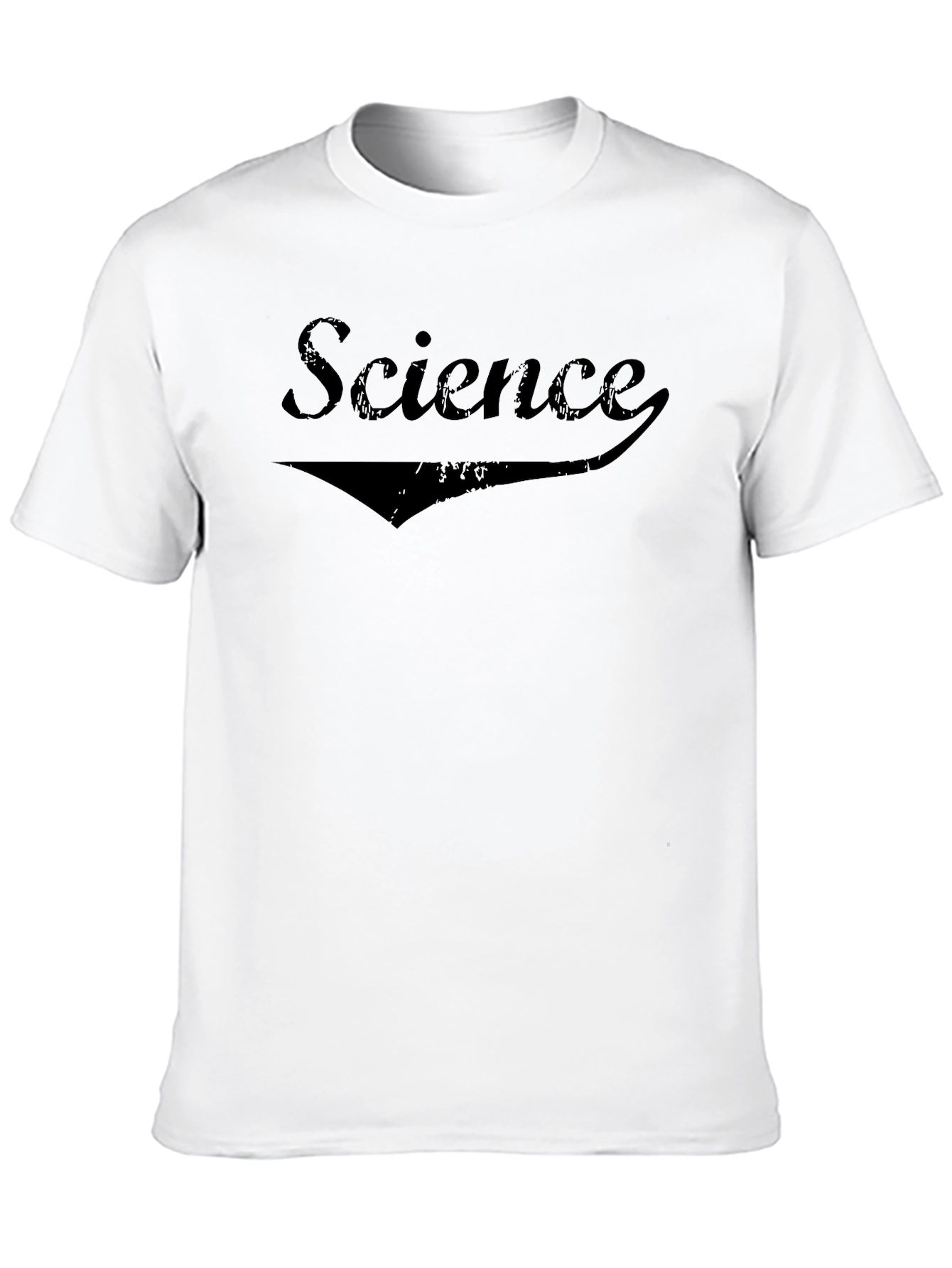 Science Graphic Tee - Cool Black T-Shirt