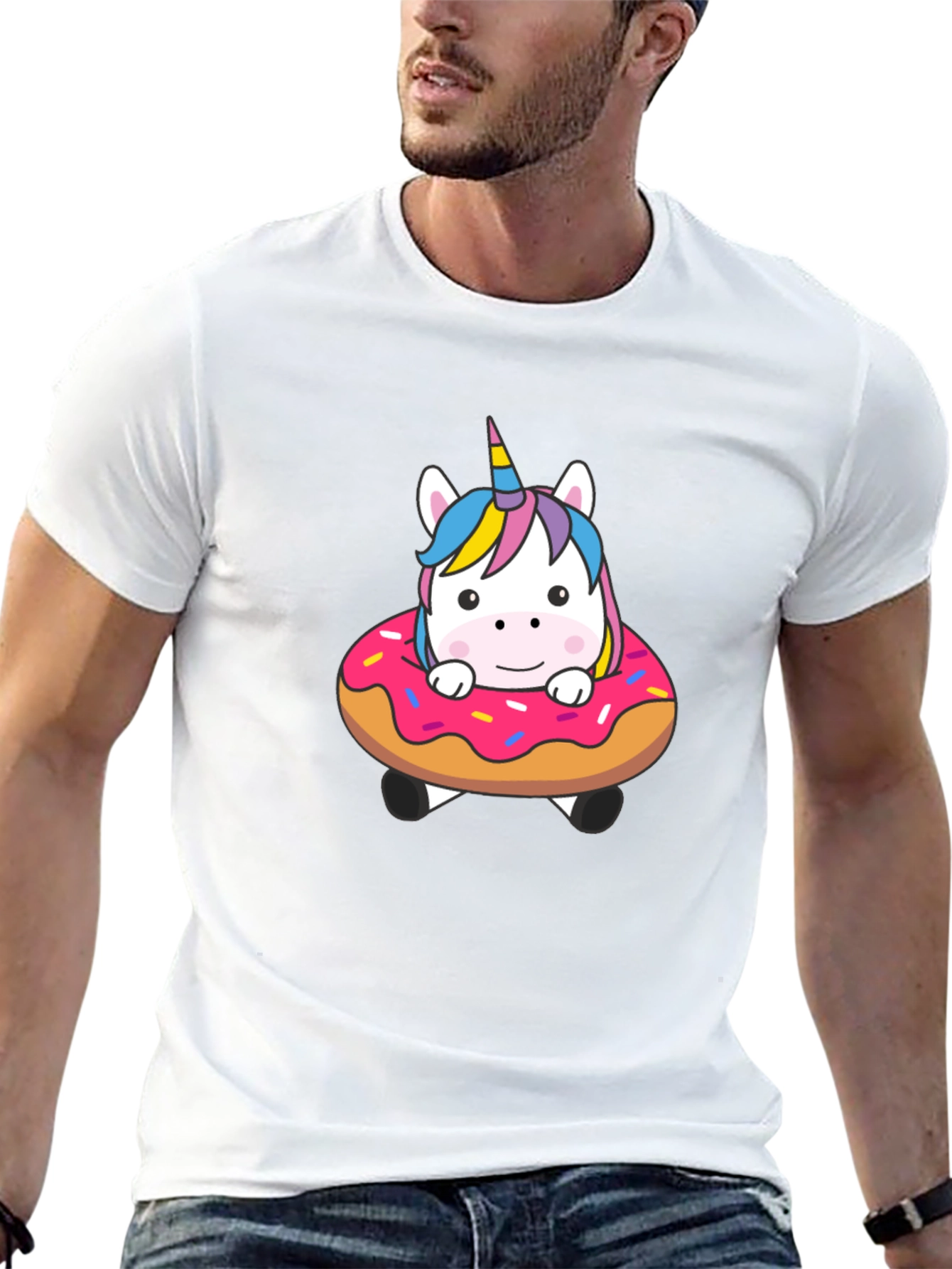 Unicorn Donut T-Shirt - Sweet Style