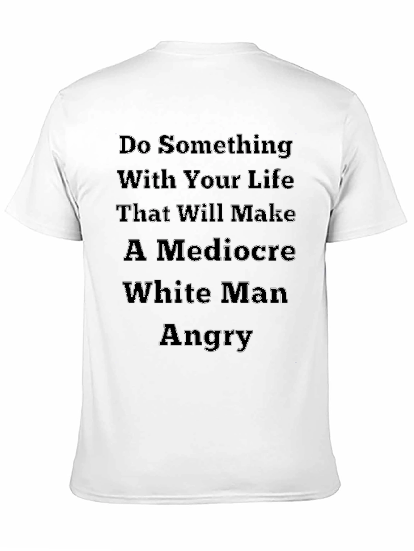 Provocative Slogan Graphic Tee