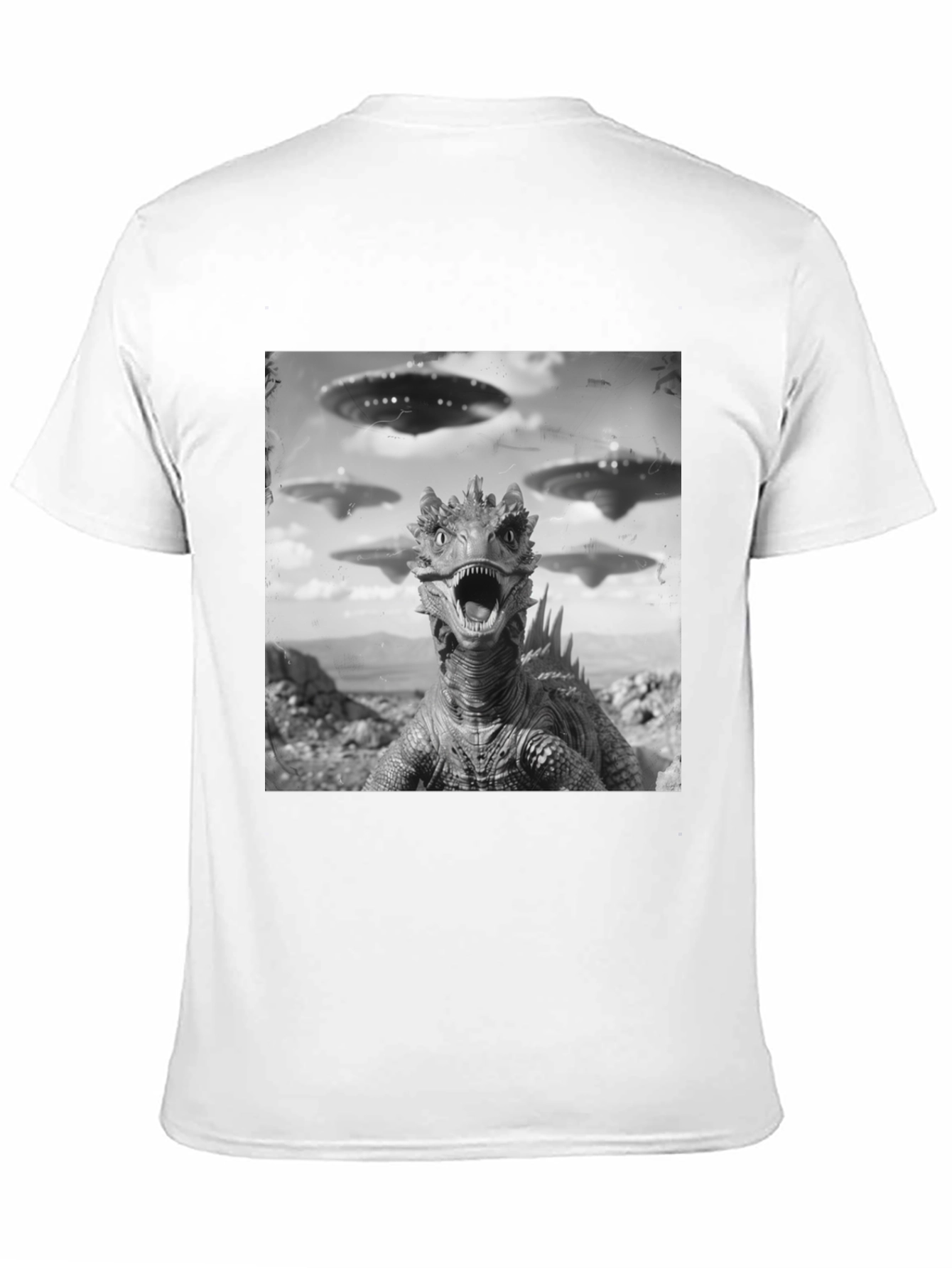 Sci-Fi Reptilian Invasion T-Shirt