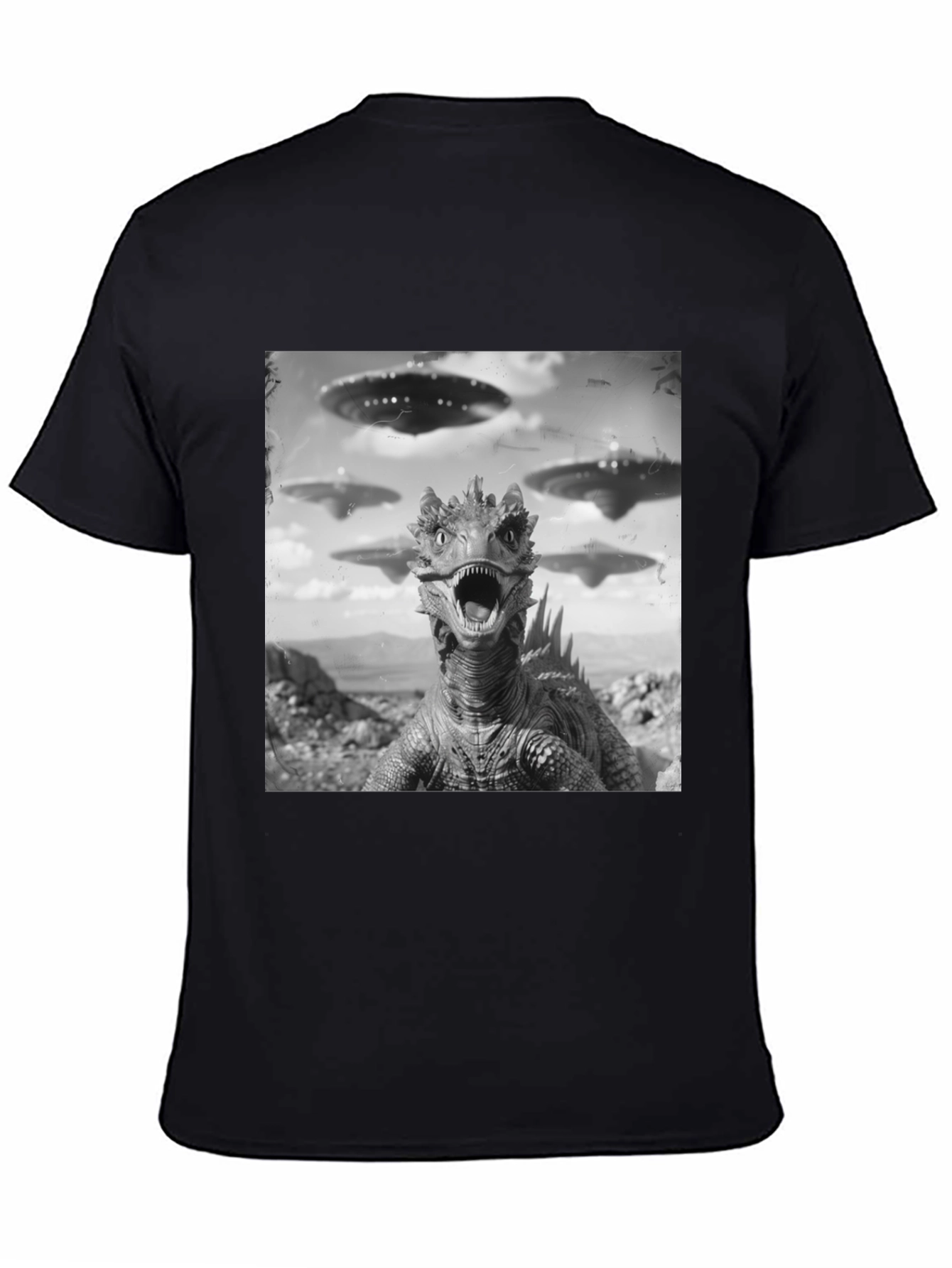 Sci-Fi Reptilian Invasion T-Shirt