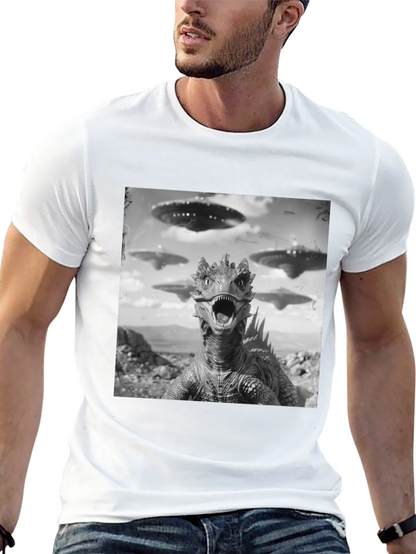 Sci-Fi Reptilian Invasion T-Shirt