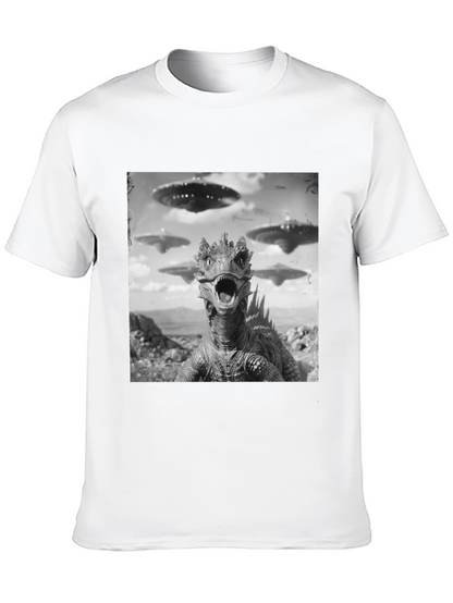 Sci-Fi Reptilian Invasion T-Shirt