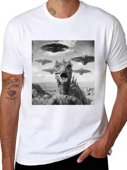Sci-Fi Reptilian Invasion T-Shirt