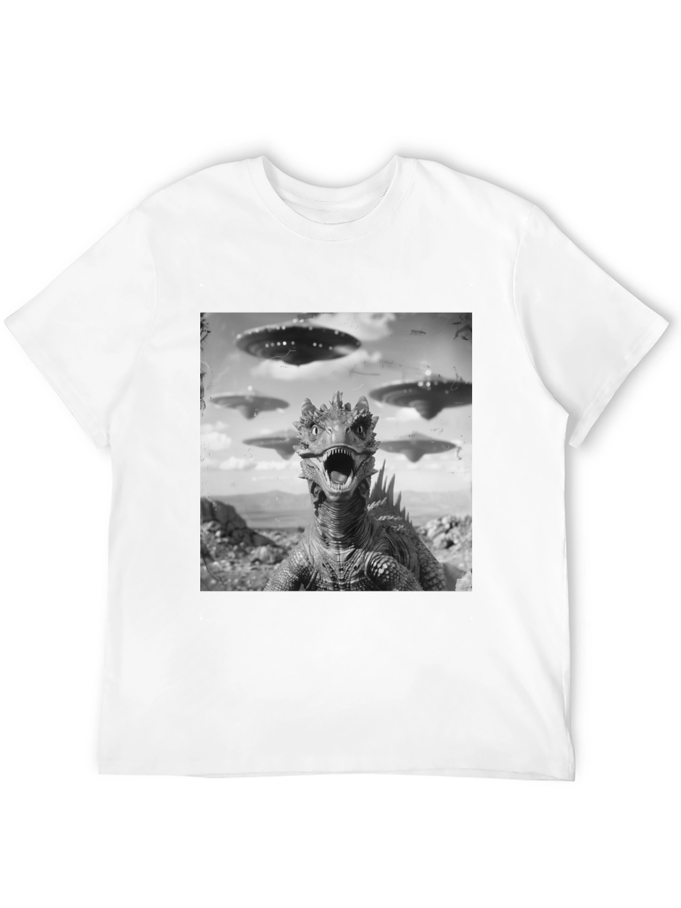 Sci-Fi Reptilian Invasion T-Shirt