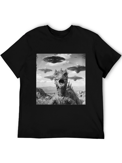 Sci-Fi Reptilian Invasion T-Shirt