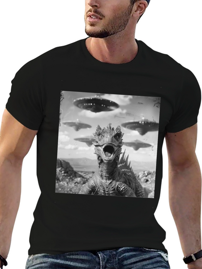 Sci-Fi Reptilian Invasion T-Shirt