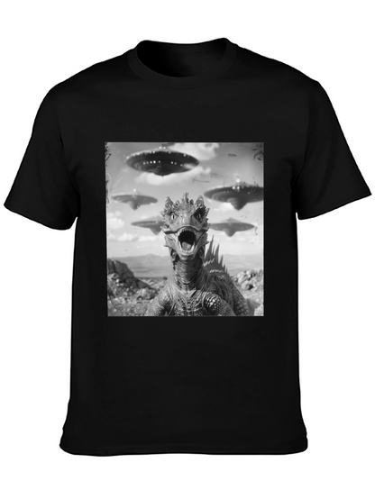 Sci-Fi Reptilian Invasion T-Shirt